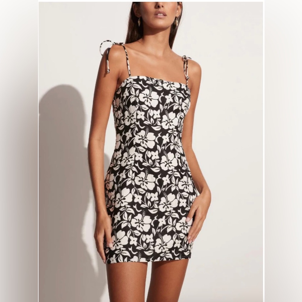 Faithfull the brand Ysla Mini Dress Behati Floral Print - Size 4